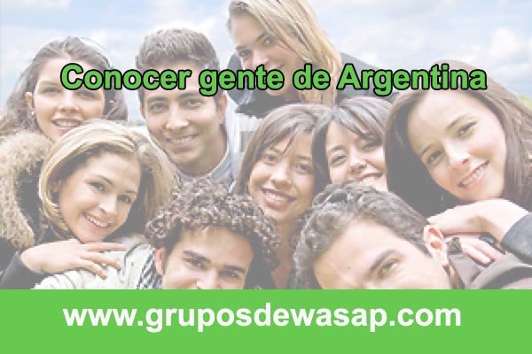 grupos de wasap para conocer gente de Argentina