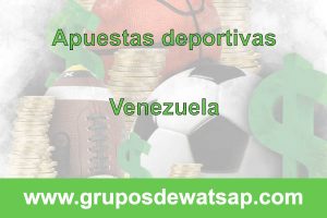 grupo de whatsap apuestas deportivas Venezuela